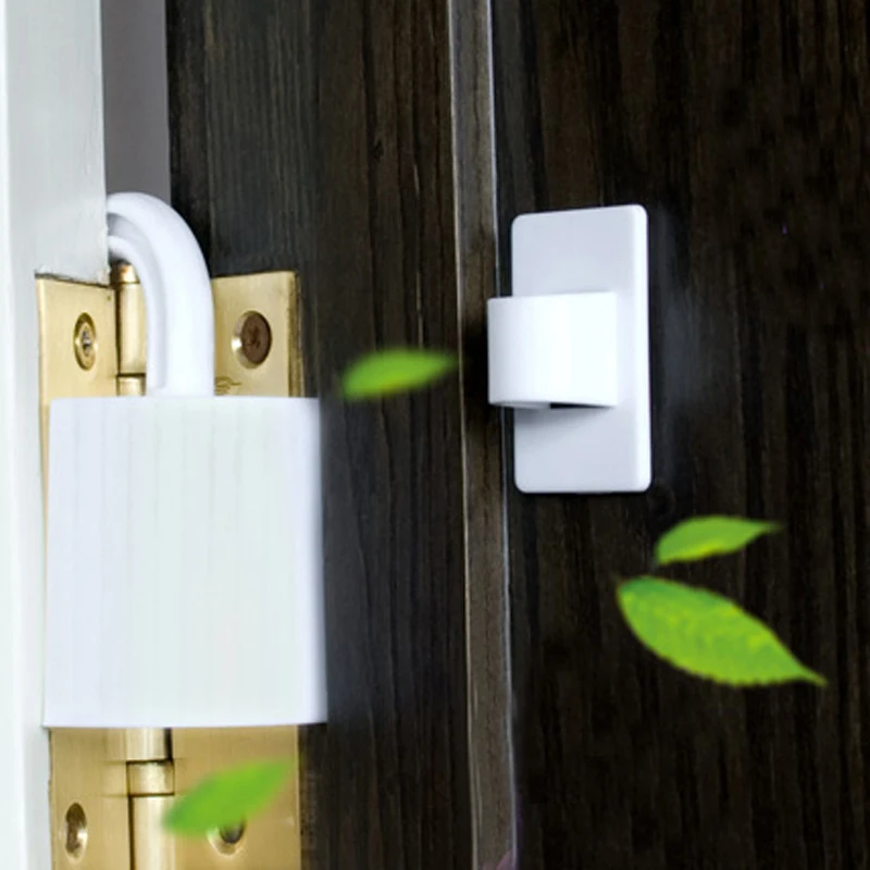 Protector de pellizco de seguridad para beb&eacute;, tap&oacute;n de puerta de seguridad para beb&eacute;, seguridad para el cuidado de los ni&ntilde;os, 2 unids/lote-0