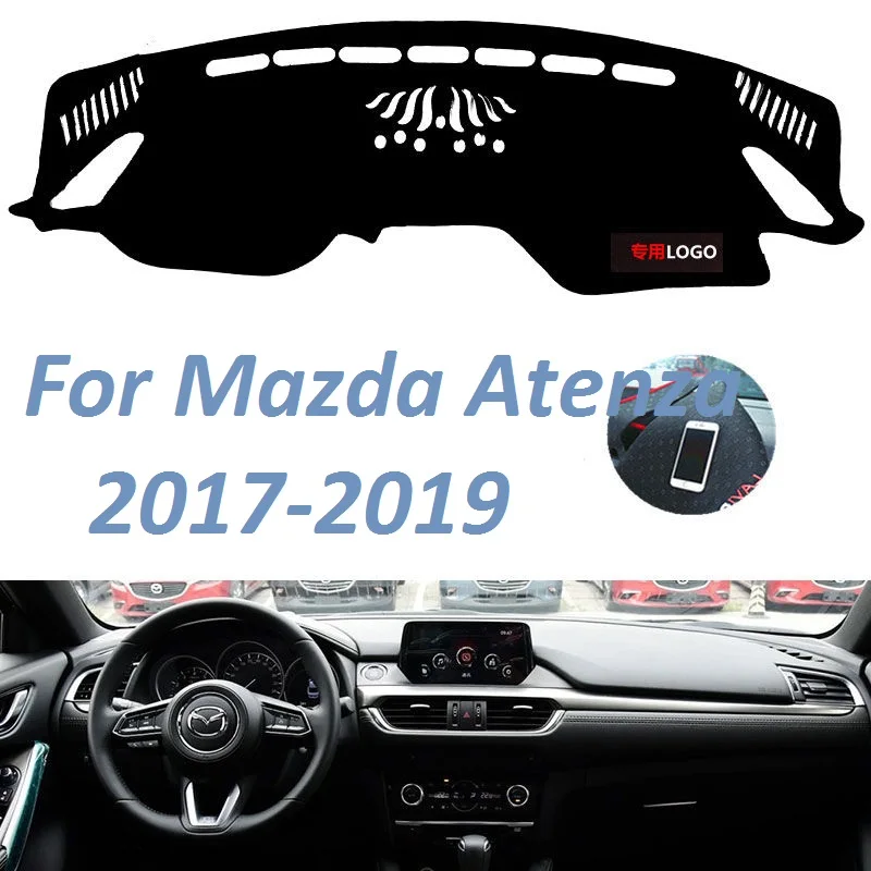 

For Mazda Atenza 2017 2018 2019 Left Right Hand Drive Non Slip Dashboard Cover Mat Instrument Carpet Car Accessories