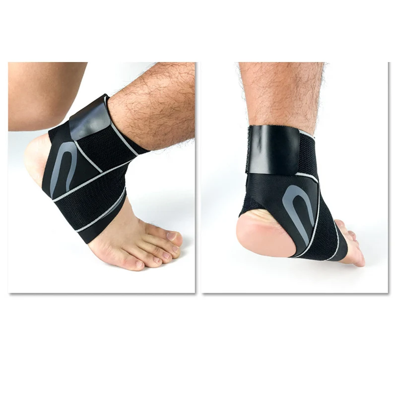 Ankle Support Brace Elasticity Free Adjustment Protection Foot Bandage Sprain Prevention Sport Fitness Guard Band Updated