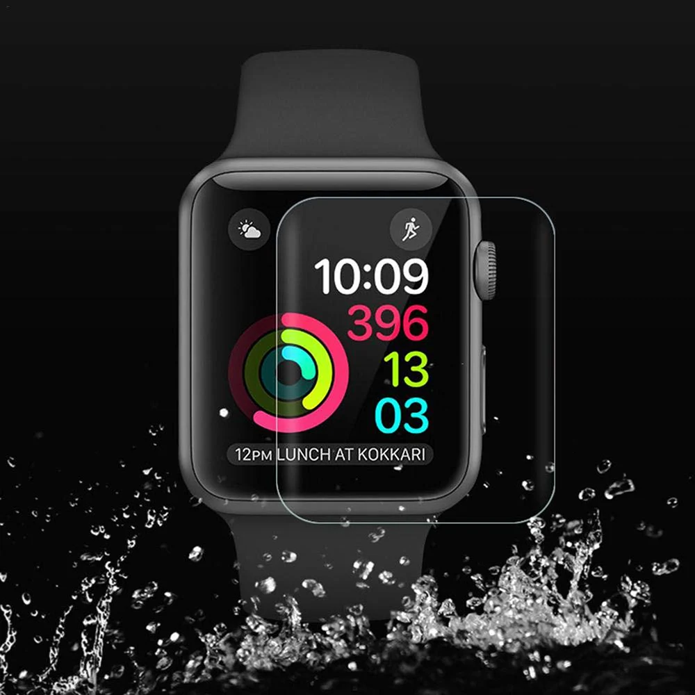 Полная защитная Гидрогелевая пленка для Apple watch защита экрана 42 мм 44 40 38 iwatch 5 4 3 2 1
