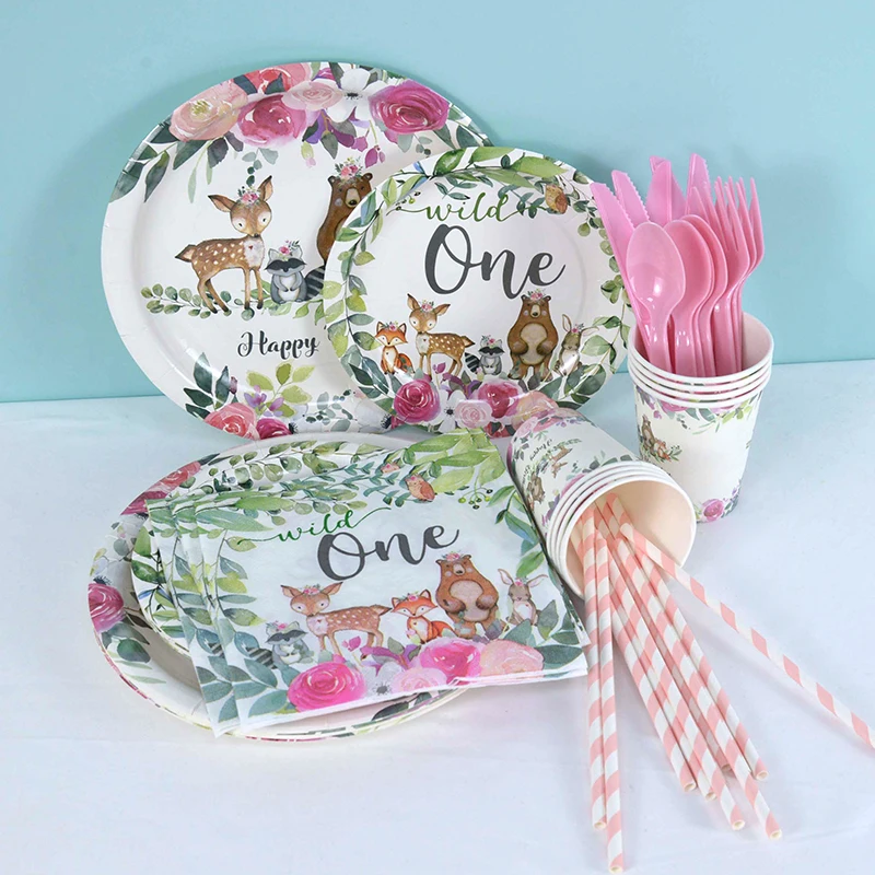 Одноразовая посуда искусственная баннер нож вилка ложка скатерть солома сделай