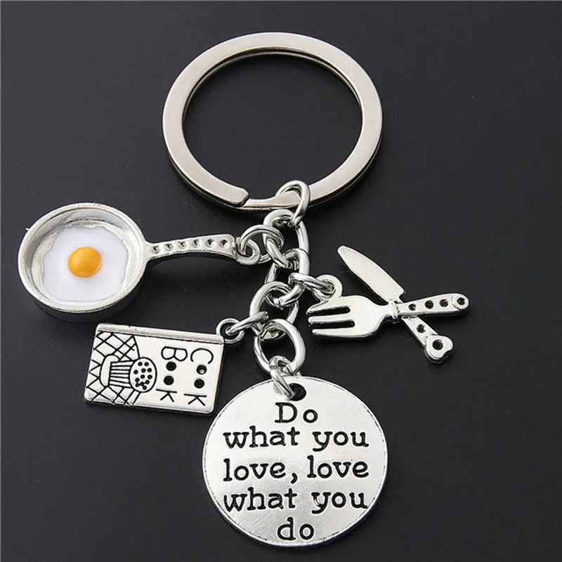 

1 Piece Cake Pendant Measuring Spoon Egg With Pot Key Ring Chef Book Key Ring Chef Chef Baker Gift Baking Jewelry