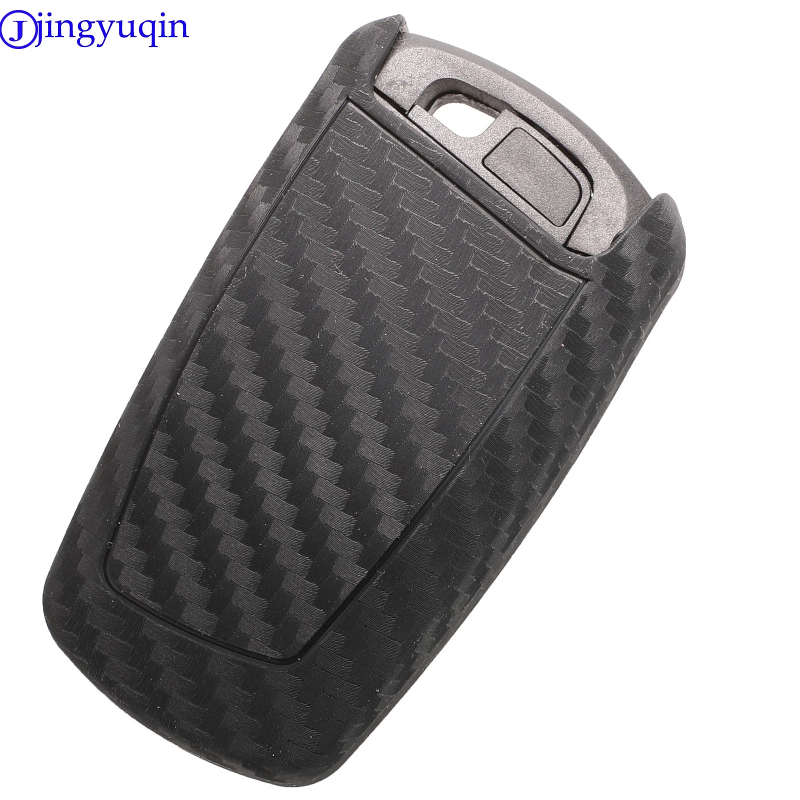 jingyuqin Remote Car Key Case Cover Carbon for BMW 520 525 f30 f10 F18 118i 320i 1 3 5 7 Series X3 X4 M3 M4 M5 Styling|Футляр для