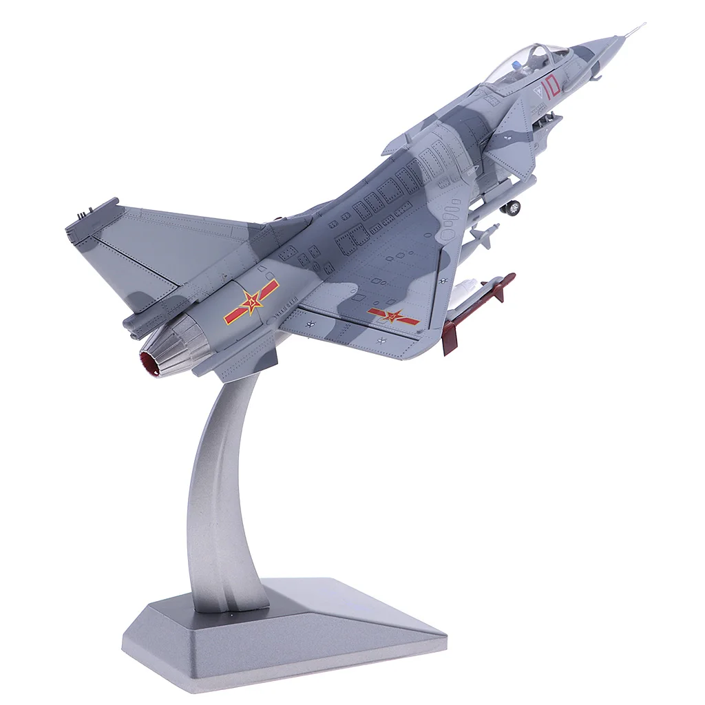 CN J 10 Attacker Aircraft 1:60 Firebird литье под давлением Модель дисплея с подставкой для