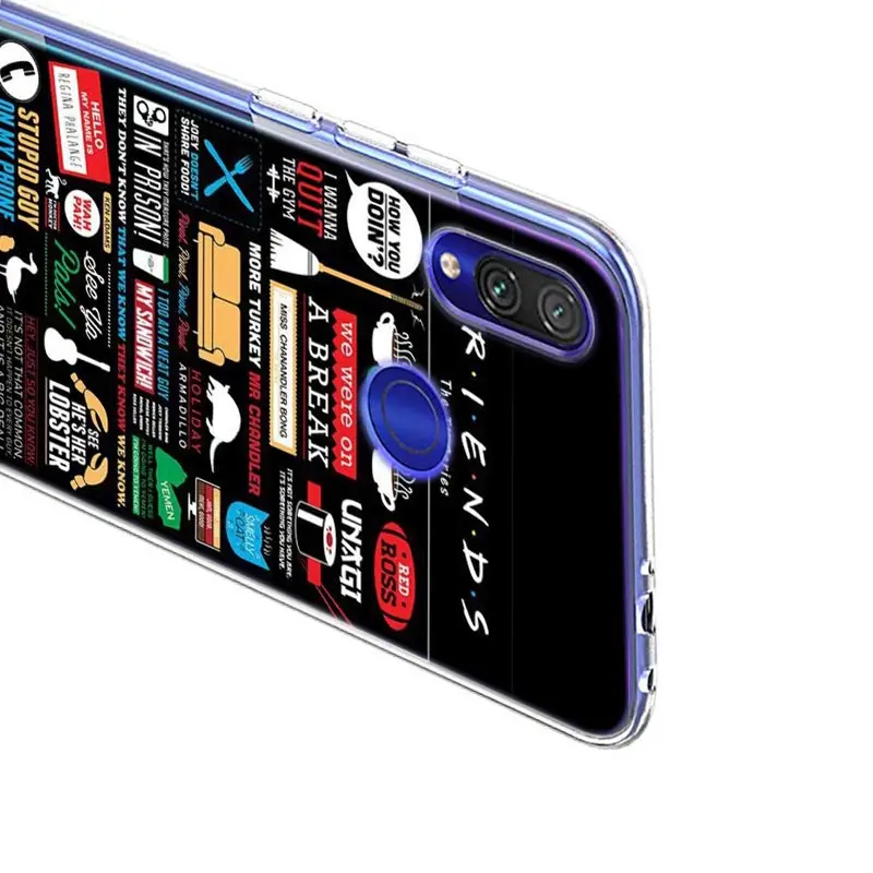 

Friends TV Door For Xiaomi Redmi 10X 9I 9C 9A 9 GO K30 Ultra K20 8A 8 7A 7 S2 6 Pro 5G Bright Soft Phone Case