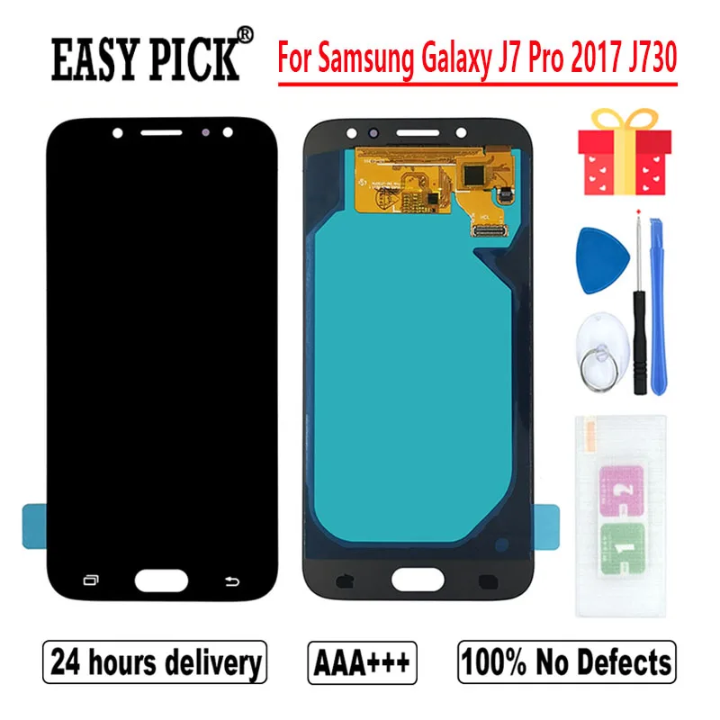 Для Samsung Galaxy J7 Pro 2017 J730 J730F J730GM/DS J730FM/DS J730G/DS ЖК дисплей сенсорный экран дигитайзер