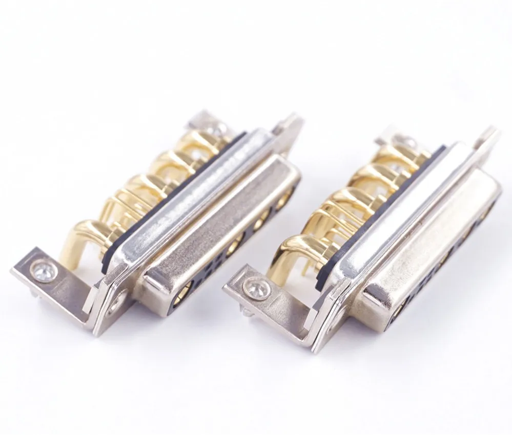 2 шт. Высокая мощность 30A 9W4 разъем D-Sub Combo сосуд разъемы внутренние сигналы 5 + 4