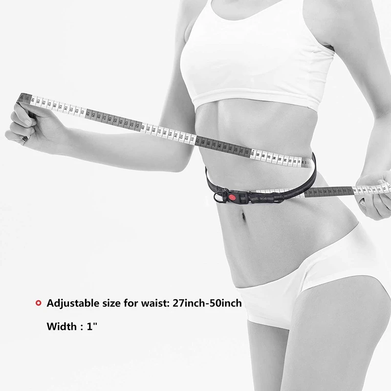 Hands Free Dog Leash Retractable Running Elastic Bungee Belt Jogging Lead with Waist | Дом и сад