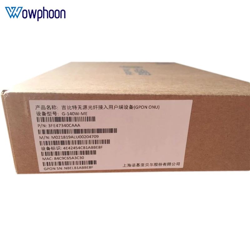 5 шт. новинка 100% фонарик GPON ONU ONE 4GE + 1TEL 2USB WIFI 2 4G и Φ оптоволоконный модем английская
