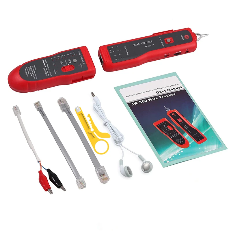 Проводной трекер Jillway детектор сетевого кабеля RJ45 RJ11 тестер для телефонных линий