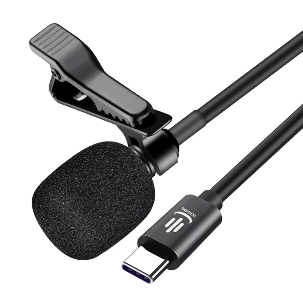 

microfono Mini Portable 3.5mm lavalier Microphone for Phone Clip-on Condenser Microphone for PC Computer DSLR Cameras wired mic