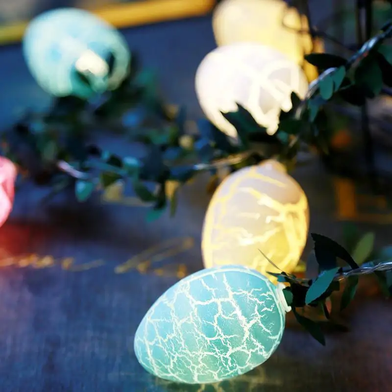 

LED Night Light Egg Light String Egg Garland Lights Fairy Lights Home Decor Hanging Lamp Decorations For Kitchen Room Xmas Tree