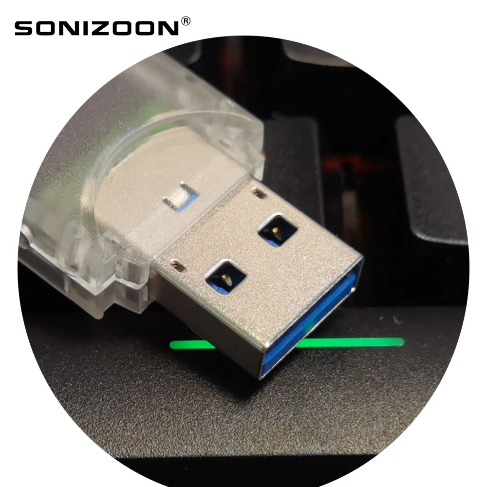 Внешний PSSD накопитель SONIZOON 128 ГБ Портативный твердотельный для ПК внешние