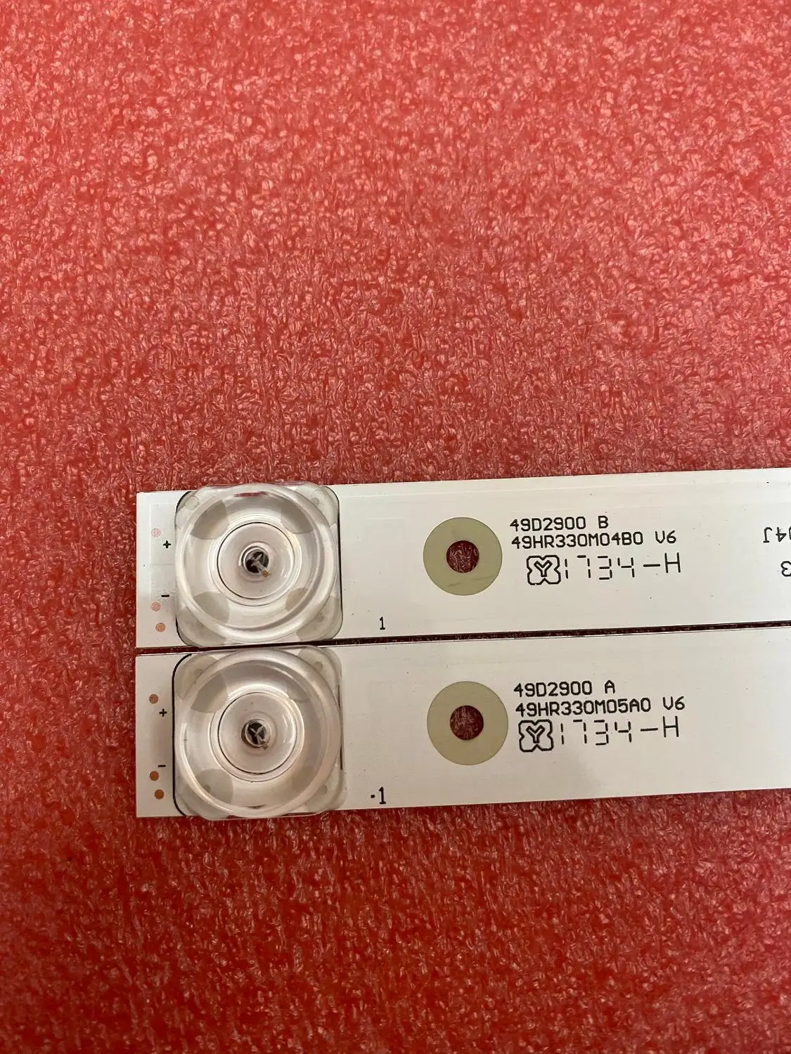 10 шт./набор = 80 шт. светодиодный Подсветка полосы для Toshiba 49L2600 L49S4900 49U7800 49P2US 49L2900