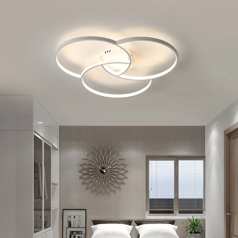 Современная светодиодная люстра BWART для гостиной спальни алюминиевый корпус