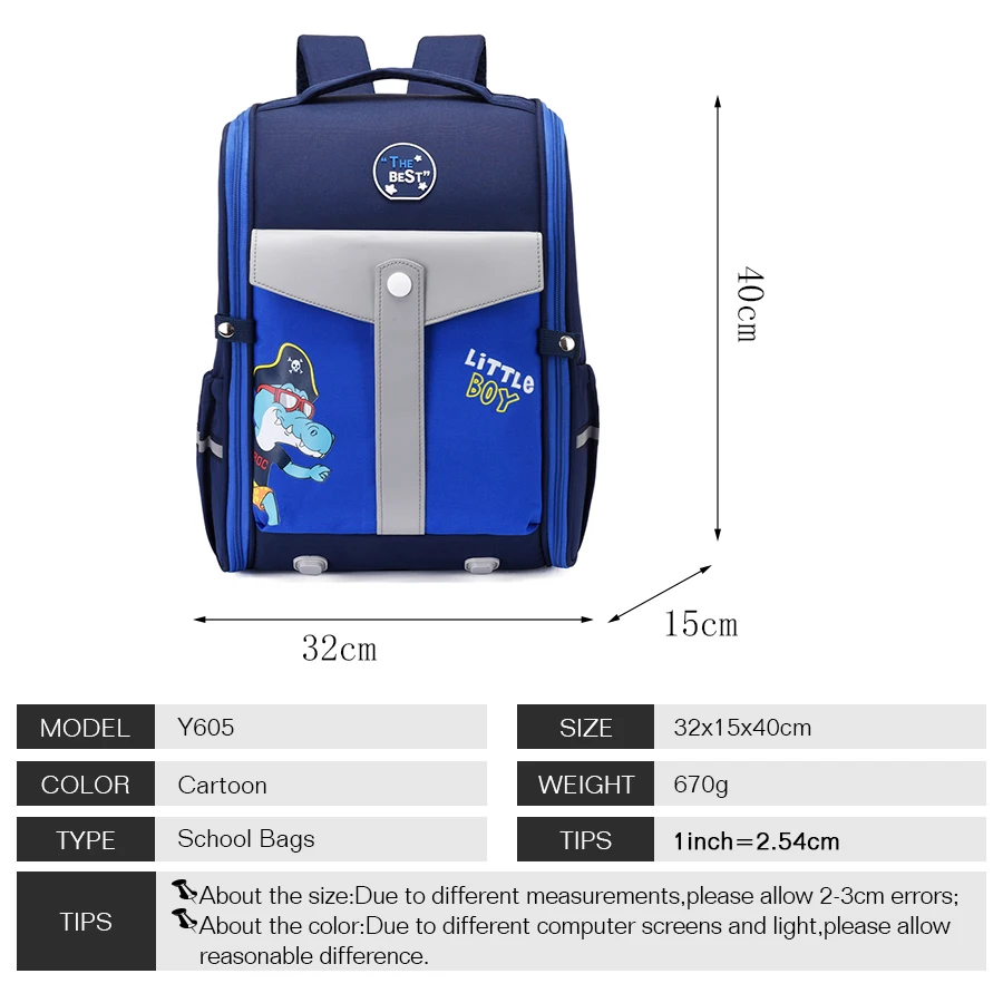 

Quality Fabric Children School Bags Boys Kids Cartoon Unicorn Backpacks Girls Primary Schoolbag Soft Back Mochila Escolar 40cm