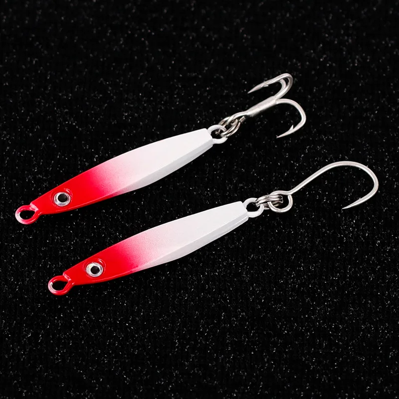 

1pcs Metal Fishing Lures 3.5g Artificial Hard Bait False Bait Hook Fishing Gear Outdoor Sports Fishing Accessories Random Color