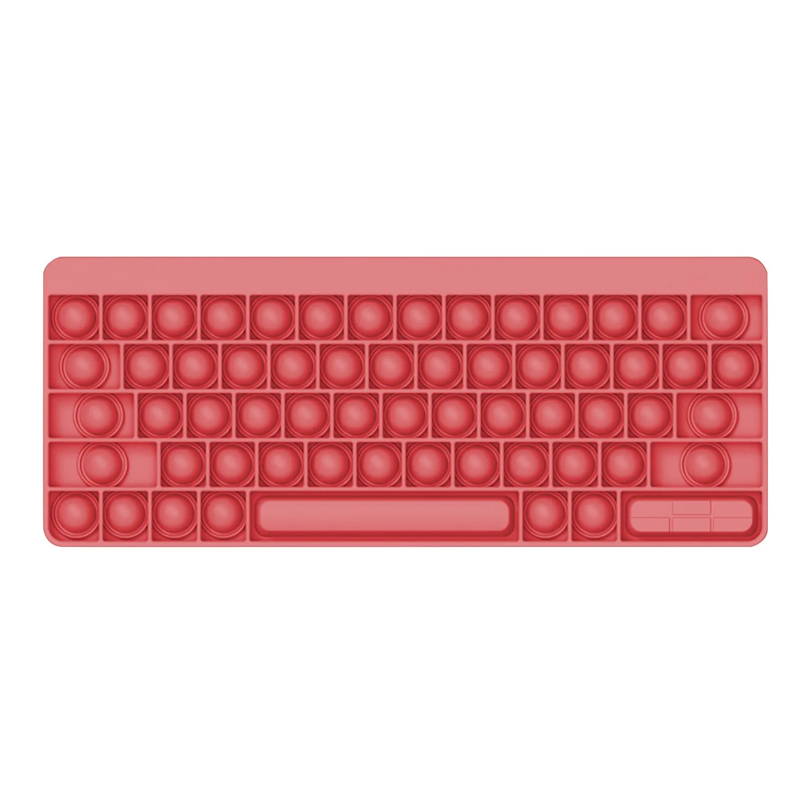 

Push Bubble Squeeze Fidget Toy Popper Gadgets Sensory Toys Educational Gifts Keyboard Shape Autism Toys For Kids Adults Fun