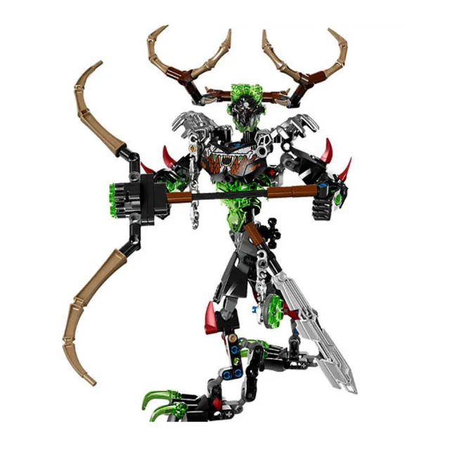XSZ 611-3 Биохимический bioniclemask Bionicle umarak Охотник воина светильник Кирпичи Строительные блоки для детей лучшие игрушки