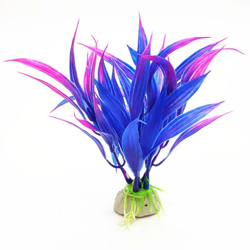 Аквариумные растения Декоративные искусственные пластиковая трава аквариумный