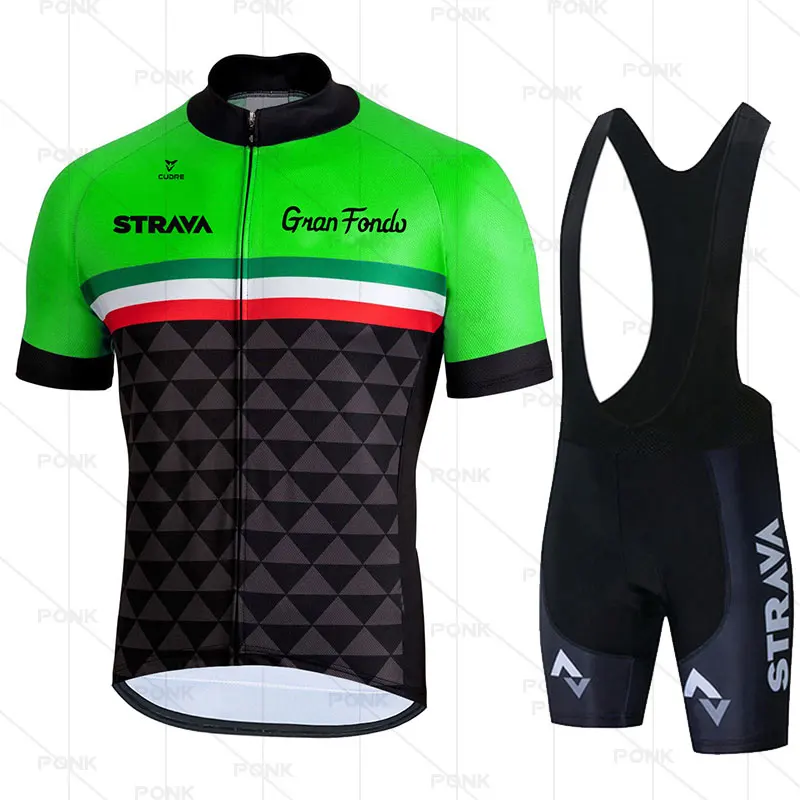 

2021 комплекты для велоспорта STRAVA, дышащая командная спортивная футболка для велосипеда, Мужская одежда для велоспорта, Джерси для горного ве...