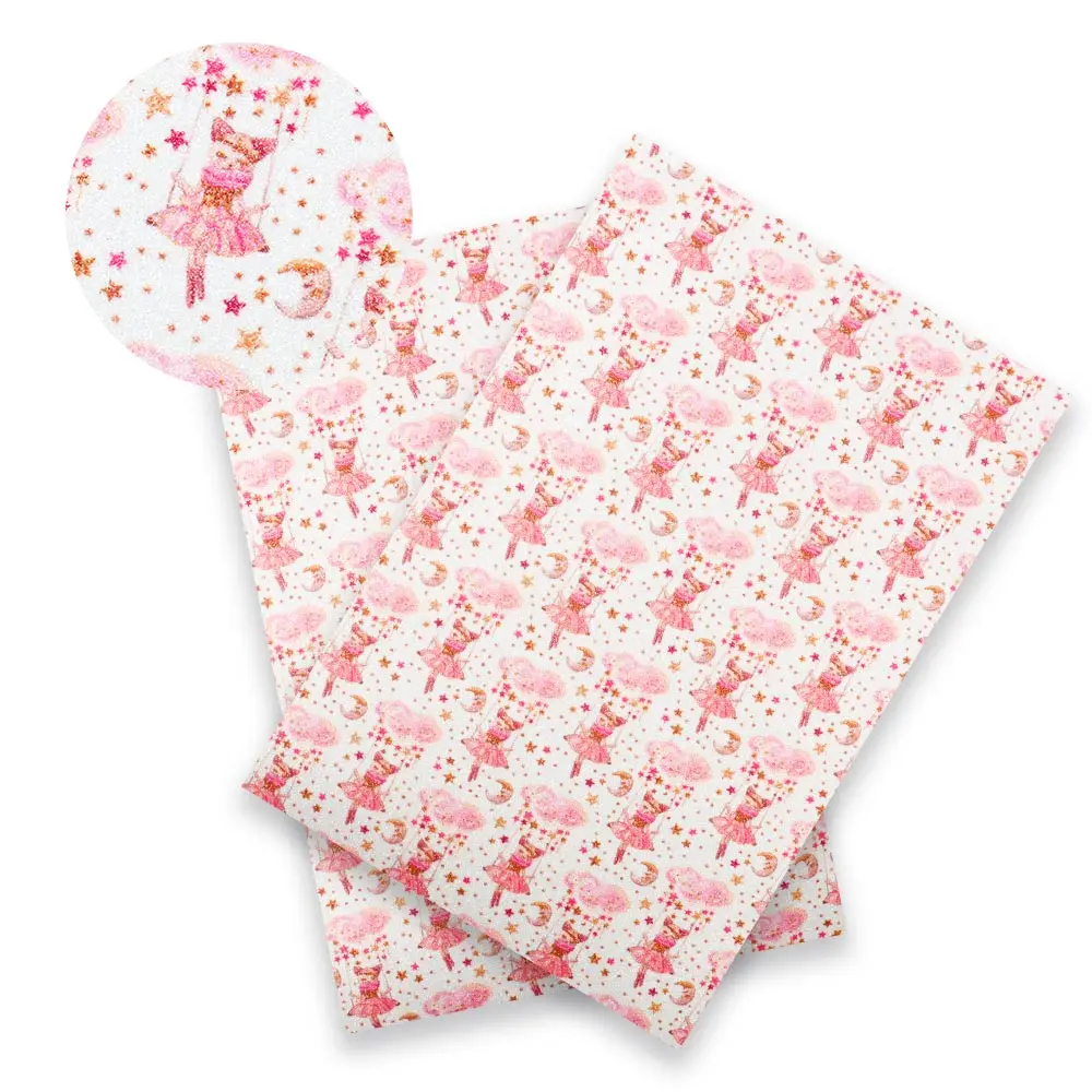 Pattern 9 22*30 см блестящая однотонная ткань DIY аксессуары для сумок Швейные материалы для кукол детские постельные принадлежности домашний текстиль - Цвет: Pattern 9