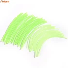 2021 горячая распродажа 20 шт.компл. 2 мм3 мм * 12 см трубка для рыбалки с узлом нахлыстомматериал для рыбалки из ПВХ