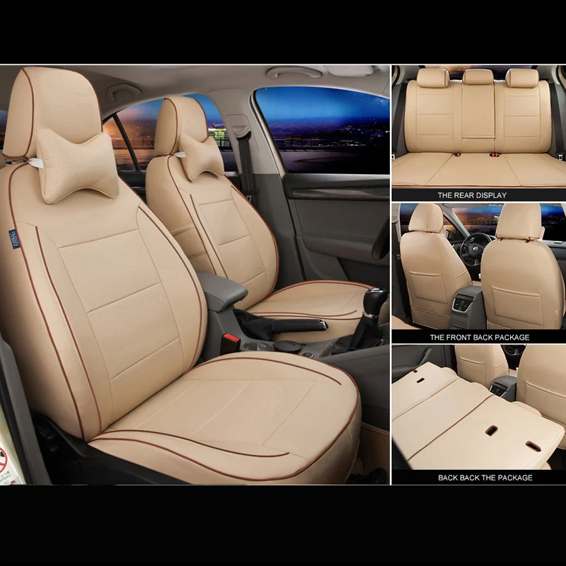 Custom Cowhide &amp PVC Leather Seat Covers for Volvo XC90 Automobiles Cover Car Protector 5 7 Seats Supprot Accessories | Автомобили и