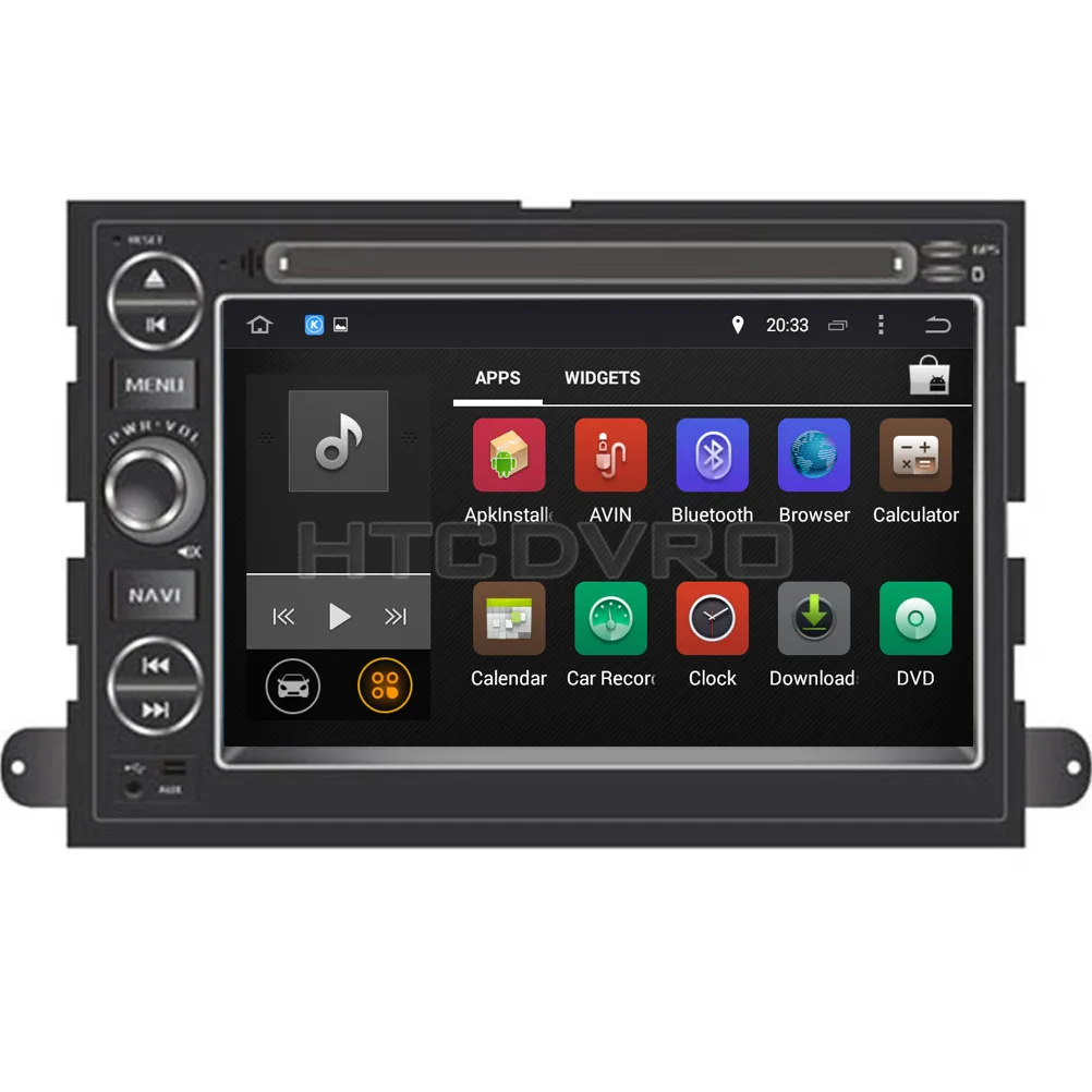 Автомобильный DVD GPS YMODVHT 7 дюймов Android 9 0 1 для Ford
