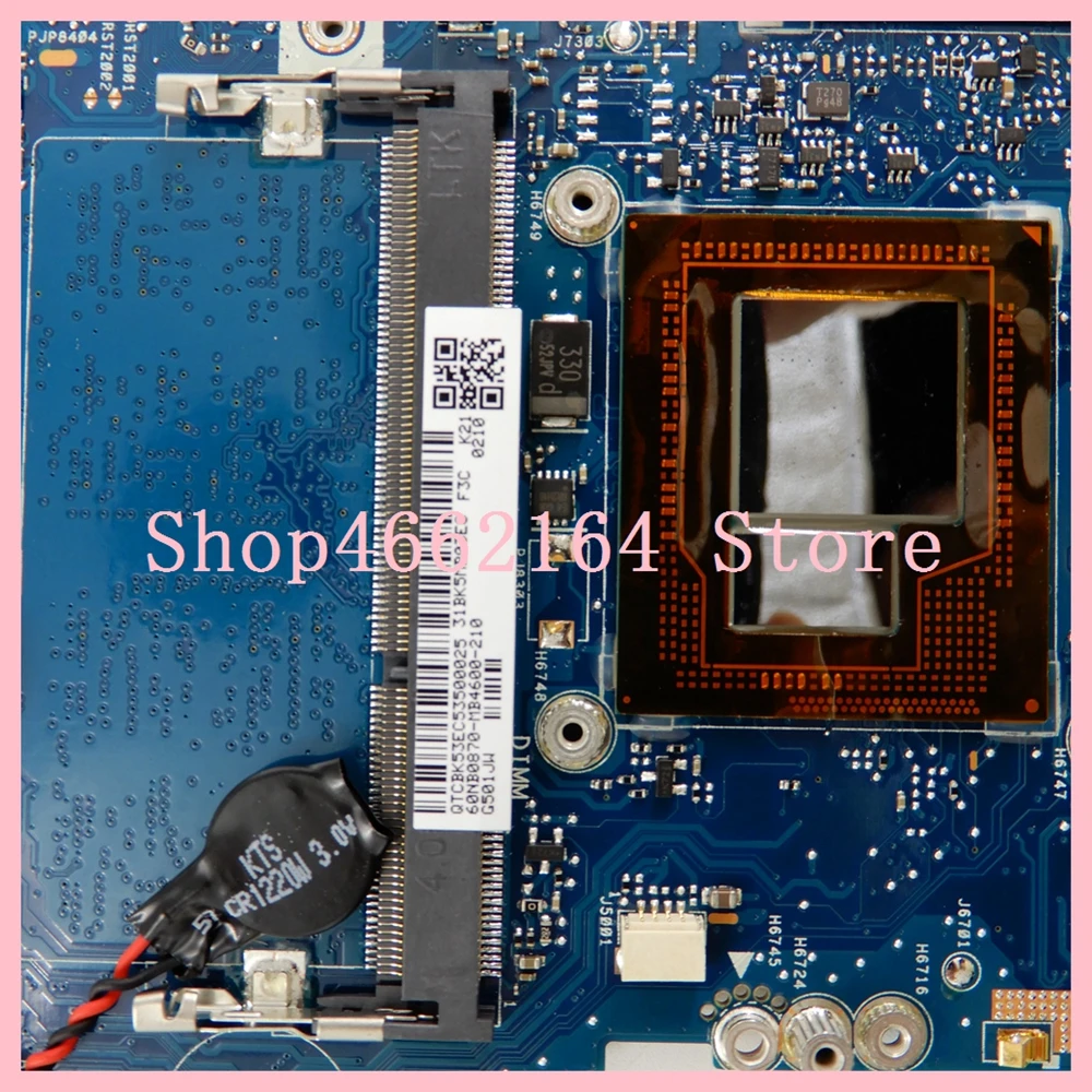 Материнская плата N501JW для ноутбука с фотографическим процессором i7-4750HQ ROG UX501J G501J