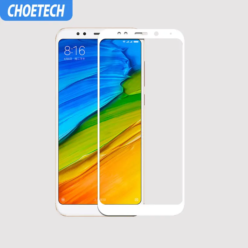 CHOETECH стекло для Xiaomi Redmi 5 Note Pro защита экрана твердость 9H закаленное Plus защитная