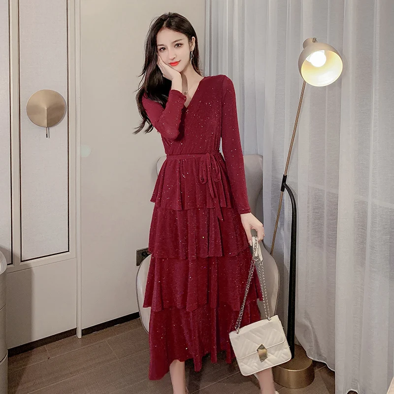 

COIGARSAM женское корейское платье модное цельное летнее весеннее 2020 Новое Сексуальное Платье с V-образным вырезом черные красные винные розовы...