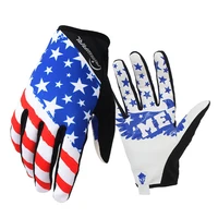 usa flag pattern gloves vogue fishing tackle warm waterproof durable men sports anti slip gel pad fishing gloves tackle