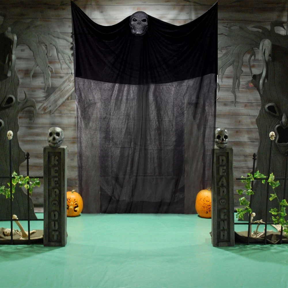 

Decor Gauze Ghost 11 ft Halloween Ghost Hanging Decorations Scary Creepy Halloween Wall Decorations for Indoor Outdoor