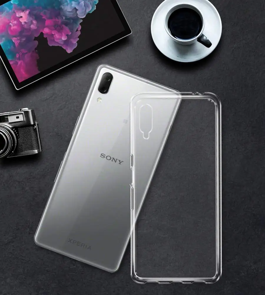 

10Pcs/lot Ultra Thin Clear Soft TPU Case Cover For Sony Xperia 5 ii 10 1 L1 L2 L3 L4 Plus Couqe Funda