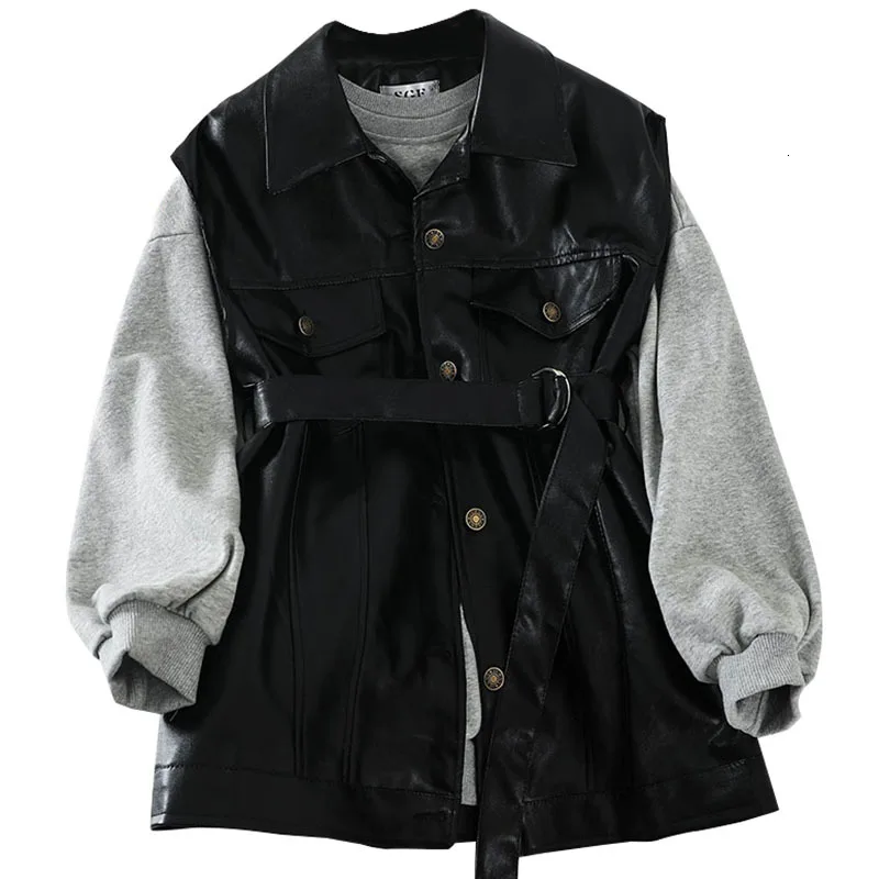 [EWQ] 2019 Осень Новый корейский длинный рукав плюс размер пуловеры вязаный серый