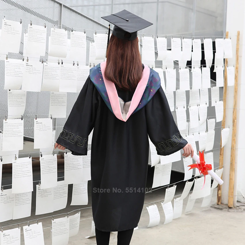 Выпускное Платье для взрослых школьная форма студентов Университетская одежда