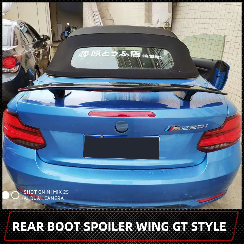 Универсальный задний спойлер на крышку багажника крылья для BMW 220i Coupe M2C GT