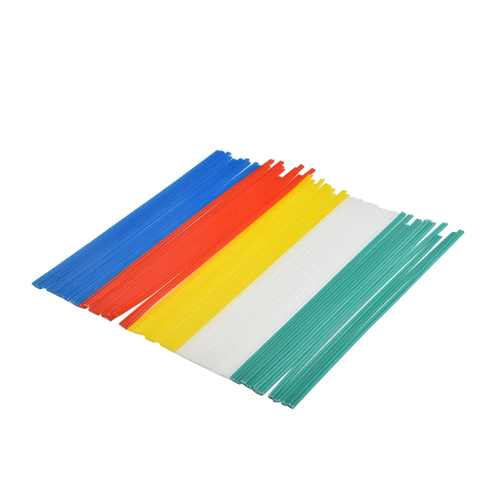 

50Pcs 25cm Plastic Welding Rods PP/PVC Fairing Welding Sticks Soldering Rods For Plastic Welder Supplies