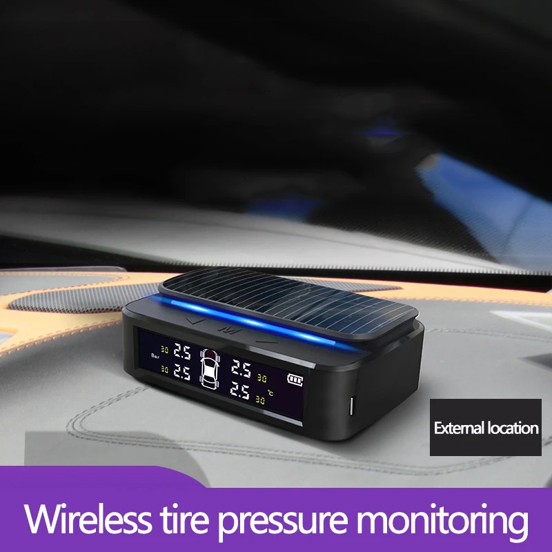 Шины для легковых автомобилей Давление цифровой мониторинг Тревожные Системы ЖК