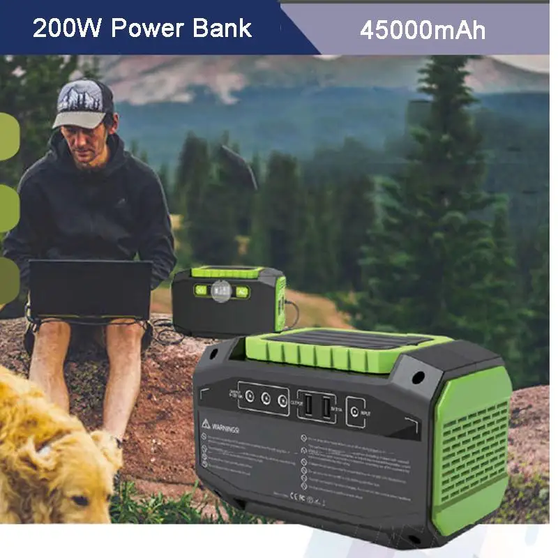 Портативный генератор питания резервное портативное зарядное устройство 45000 мАч