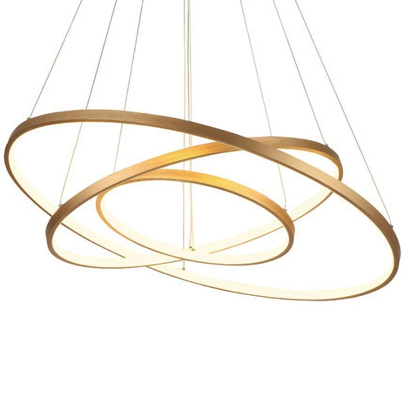

Nordic Ring Chandelier for Foyer Dining table Kitchen Island Light round chandelier indoor home led circle chandelier lighting