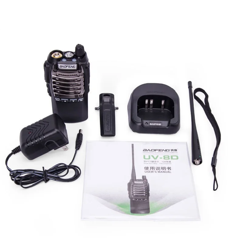 Портативная рация BAOFENG BF8D с кнопкой меню 8 Вт 400 480 МГц|powerful walkie talkies|walkie talkietalkie talkie |