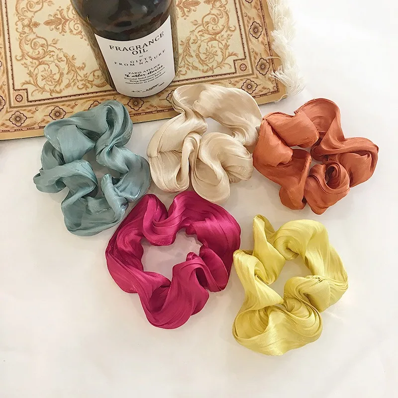 Новое поступление 2019 резинки для волос ярких цветов эластичные Женские