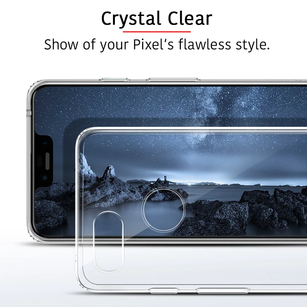 ESR чехол для телефона Google Pixel 3 3a 4 XL прозрачный мягкий ТПУ чехол-бампер 3XL 4XL |