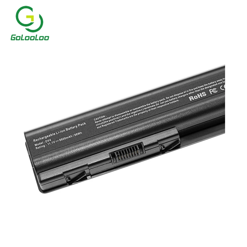 Аккумулятор Golooloo 8800 мАч 12 ячеек для HP Pavilion DV6 DV5 DV4 G50 G60 G71 G70 Compaq CQ40 CQ41 CQ45 CQ50 CQ60 CQ61 CQ70