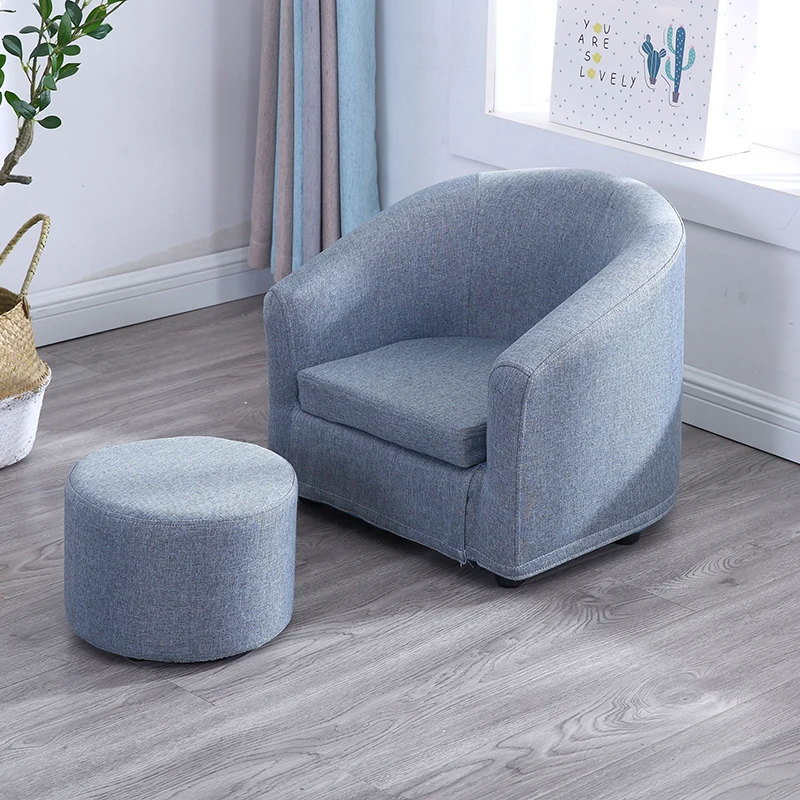 Детское сиденье для дивана одиночная ткань ленивый мультяшный диван принцессы