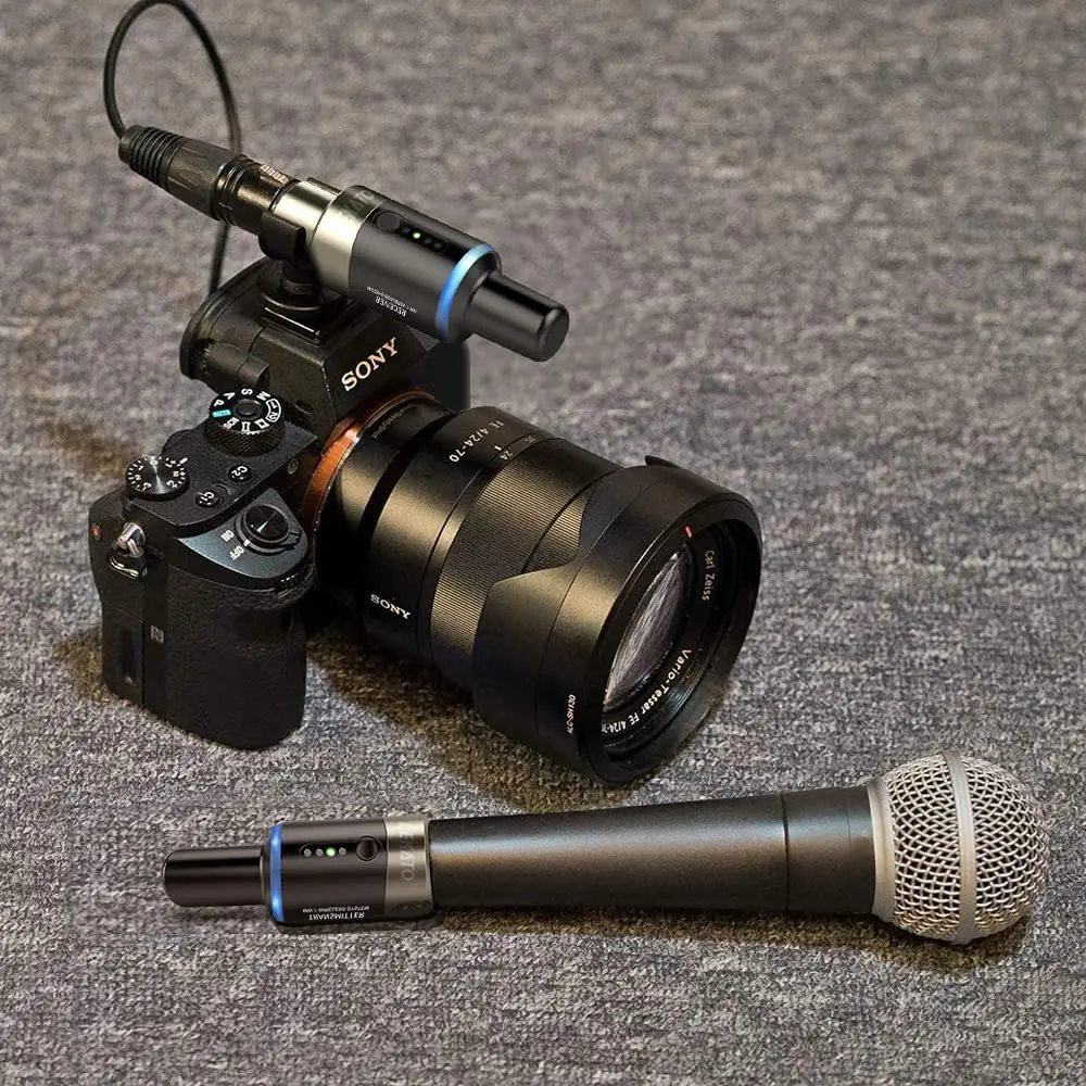 LEKATO MW-1 5 8 ГГц автоматическая Настройка передатчика Беспроводная микрофонная