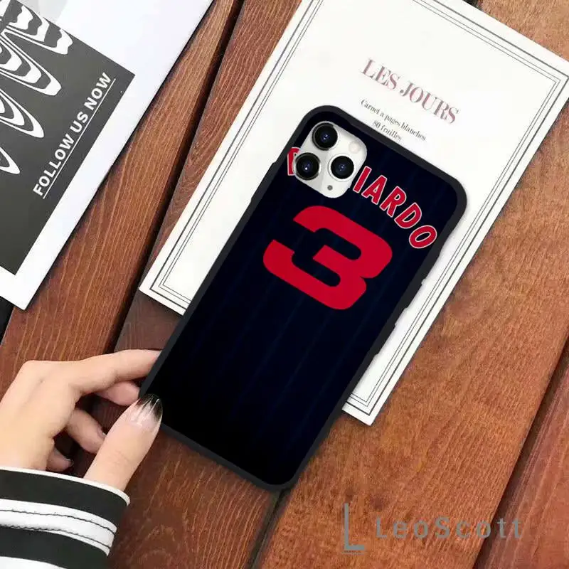 

Daniel Ricciardos 3 Honey Badger Phone Case for iPhone 11 12 mini pro XS MAX 8 7 6 6S Plus X 5S SE 2020 XR