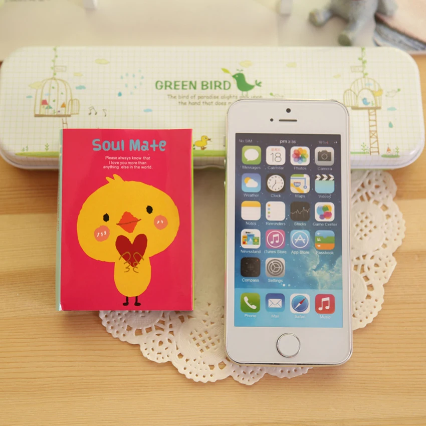 

1PC Cute Cartoon Animal Cat Bear Memo Pad Sticky Note Kawaii Sticker for kids Korean Stationery